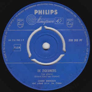 Corry Brokken - De Zigeuners 17915 Vinyl Singles Vinyl Zeer Goed / Hoesje Generic "VINYLSINGLES.NL"