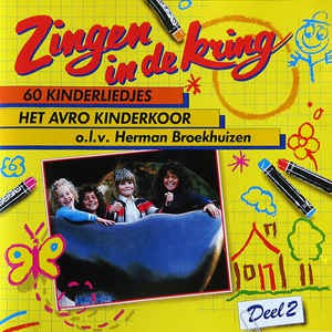 AVRO Kinderkoor - Zingen In De Kring - Deel 2 (LP) 44494 Vinyl LP JUKEBOXSINGLES.NL   