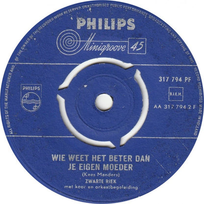 Zwarte Riek - Zevenling 42326 Vinyl Singles Vinyl Goed / Hoes Generic